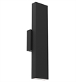DALS Lighting MSLWALL-3K-BK 4 1/2" 11W LED Wall Sconce in Black