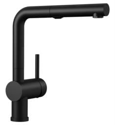 Blanco 526374 Linus 11 1/8" Single Handle Pull Out Kitchen Faucet with Dual Spray in Coal Black