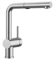Blanco 526366 Linus 11 1/8" Single Handle Pull Out Kitchen Faucet with Dual Spray in PVD Steel