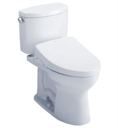 TOTO MW4543046CEFG#01 Drake II 28 1/2" Two-Piece 1.28 GPF Single Flush Elongated Toilet and Washlet+ S500E in Cotton