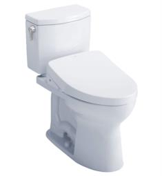 TOTO MW4543046CUFG#01 Drake II 28 1/2" Two-Piece 1.0 GPF Single Flush Elongated Toilet and Washlet+ S500E in Cotton