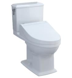 TOTO MW4943084CEMFG#01 Connelly 28 3/4" Two-Piece 1.28 GPF & 0.9 GPF Dual Flush Elongated Toilet and Washlet+ C5 in Cotton