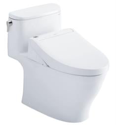 TOTO MW6423084CEFG#01 Nexus 29 3/8" One-Piece 1.28 GPF Single Flush Elongated Toilet and Washlet+ C5 in Cotton
