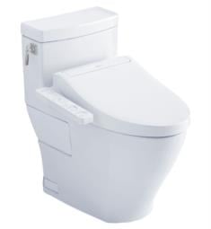 TOTO MW6263074CEFG#01 Aimes 28 1/2" One-Piece 1.28 GPF Single Flush Elongated Toilet and Washlet+ C2 in Cotton