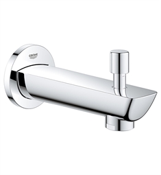 Grohe 13287001 Bauloop 5 1/4" Wall Mount Diverter Tub Spout in StarLight Chrome