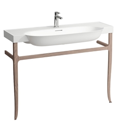 Laufen H4060730856291 The New Classic 46 1/2" Washbasin Frame for Bathroom Sink in Walnut