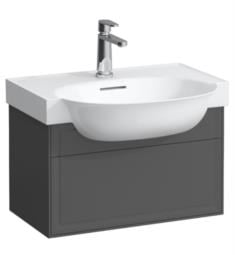 Laufen H4060310856271 The New Classic 22 5/8" Wall Mount Single Bathroom Vanity Base in Traffic Grey