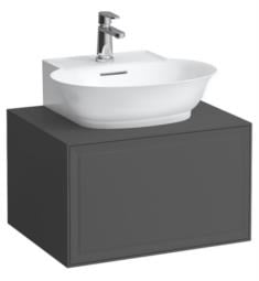 Laufen H4060030856271 The New Classic 22 3/4" Wall Mount Single Bathroom Vanity Base in Traffic Grey