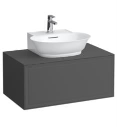 Laufen H4060130856271 The New Classic 30 5/8" Wall Mount Single Bathroom Vanity Base in Traffic Grey