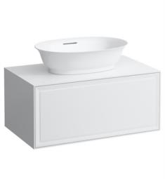 Laufen H4060110856311 The New Classic 30 5/8" Wall Mount Single Bathroom Vanity Base with One Drawer in White Glossy