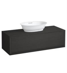 Laufen H4060210856281 The New Classic 46 3/8" Wall Mount Single Bathroom Vanity Base with One Drawer in Blacked Oak