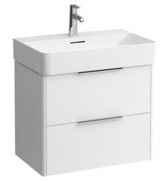 Laufen H4023121102611 Val 25" Wall Mount Single Bathroom Vanity Base in White Glossy