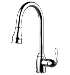 Barclay KFS408-L4 Bay 16 5/8" Deck Mounted Single Handle Kitchen Faucet