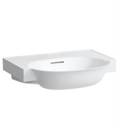 Laufen H813853U The New Classic 23 5/8" Wall Mount Round Bathroom Sink with Overflow