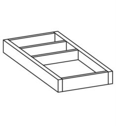 Laufen H4924010971 Ilbagnoalessi One 8" Drawer Organizer Small for Vanity Units