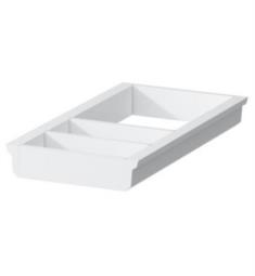 Laufen H4954031606311 Space 7 7/8" Small Organizer for Drawer Element and Trolley in White Lacquered