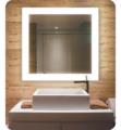 Electric Mirror CEL3636 Celestino 36" Wall Mount Square LED Lighted Mirror