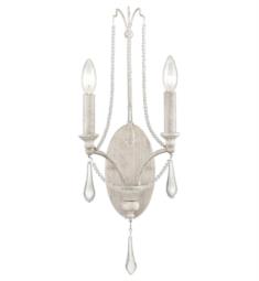 Elk Lighting 33471-2 French Parlor 2 Light 9" Incandescent Wall Sconce in Vintage White