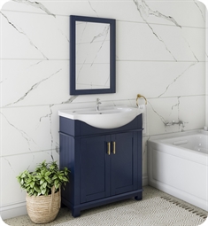Fresca FCB2303RBL-I Hartford 30" Blue Traditional Bathroom Vanity