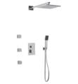 Artos PS127 Milan Thermostatic Shower System with Body Sprays and Handheld Handshower