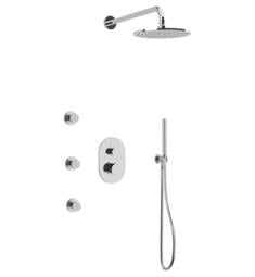 Artos PS128 Opera Thermostatic Shower System with Body Sprays and Handheld Handshower