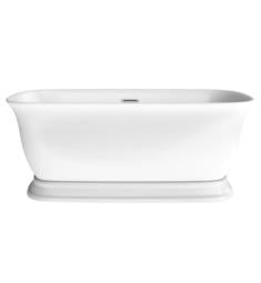 Barclay ATDNB59IG Bethany 59" Acrylic Freestanding soaker Tub in White with Integral Drain