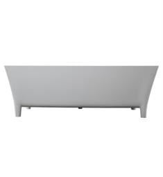 Barclay RTRECN67 Timon 67" Poly-Resin Freestanding Soaker Tub with Pop-up Drain