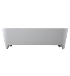 Barclay RTRECN71 Tristan 71" Poly-Resin Freestanding Soaker Tub with Pop-up Drain