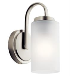 Kichler 55085 Kennewick 1 Light 4 3/4" Incandescent Wall Sconce with Satin Etched Glass