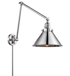Innovations Lighting 238- Franklin Restoration Briarcliff 1 Light 10" Metal Shade Swing Arm Light with LED or Incandescent Bulb Option