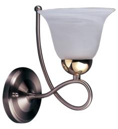 Elk Lighting 7516-1 Circline 1 Light 6" Incandescent Wall Sconce in Gold and Nickel