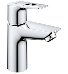 Grohe 23085001 Bauloop 5 7/8" 1.2 GPM Single Hole Bathroom Sink Faucet in StarLight Chrome - Less Drain