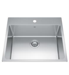 Kindred BSL2233-9-N Brookmore 32 7/8" Single Bowl Drop-In Stainless steel Kitchen Sink in Satin