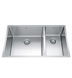 Kindred BCU1831R-9N Brookmore 30 1/2" Double Bowl Undermount Stainless steel Kitchen Sink in Satin