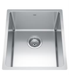 Kindred BSU1816-9N Brookmore 15 5/8" Single Bowl Undermount Stainless steel Kitchen Sink in Satin
