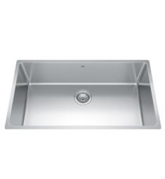 Kindred BSU1832-9N Brookmore 32 1/2" Single Bowl Undermount Stainless steel Kitchen Sink in Satin