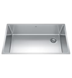 Kindred BSU1832-9N-OW Brookmore 32 1/2" Single Bowl Undermount Stainless steel Kitchen Sink in Satin