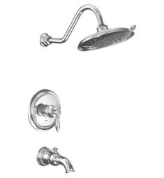 Moen UTS232104EP Weymouth M-CORE 2-Series Single Handle Pressure Balance Tub and Shower Faucet with Eco-Performance Showerhead