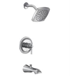 Moen UTS2913EP Flara M-CORE 2-Series Single Handle Pressure Balance Tub and Shower Faucet with Eco-Performance Showerhead