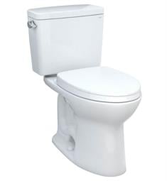 TOTO MS776124CEFG.10#01 Drake 28 3/8" Two-Piece 1.28 GPF Single Flush Elongated Toilet with SoftClose Seat in Cotton - 10" Rough-In