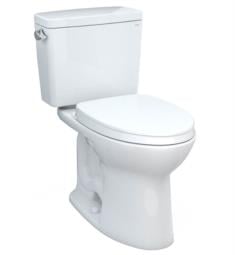 TOTO MS776124CSFG#01 Drake 28 3/8" Two-Piece 1.6 GPF Single Flush Elongated Toilet with SoftClose Seat in Cotton
