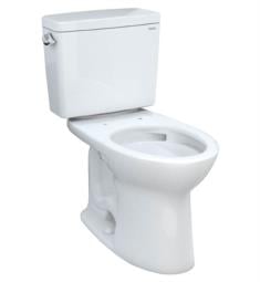 TOTO CST776CEFG.10#01 Drake 28 3/8" Two-Piece 1.28 GPF Single Flush Elongated Toilet with Left Hand Trip Lever in Cotton - 10" Rough-In
