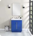 Fairmont Designs 1712-V30 Design Studio 30" Freestanding Single Bathroom Vanity with Carrera Quartz Top and Sink in Classic Blue