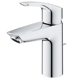 Grohe 326423 Eurosmart 6 5/8" Single Handle Bathroom Faucet with Drain Kit