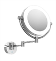 Electric Mirror MM-CHR-WM-CH 8" Wall Mount Charm Makeup Mirror in Polished Chrome
