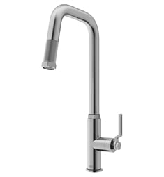VIGO VG02036 Hart 18" Single Handle Angular Pull Down Kitchen Faucet