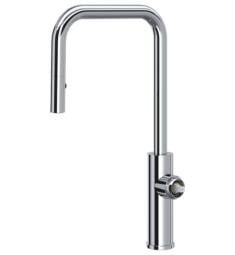 ROHL EC56D1 Eclissi 17" Single Hole Deck Mounted Pull-Down Kitchen Faucet with U-Spout Less Handle