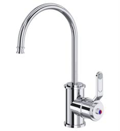 ROHL U.1833HT-2 Armstrong 10" Single Hole Deck Mounted Hot Water Filter Kitchen Faucet with C-Spout and Metal Lever Handle