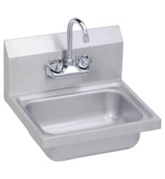 Elkay SEHS-17X 17" Single Bowl Wall Mount Stainless Steel Handwash Utility Sink
