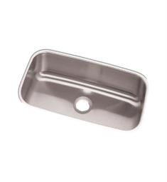 Elkay DCFU2816 Dayton 30 1/2" Single Bowl Undermount Stainless Steel Kitchen Sink in Soft Satin